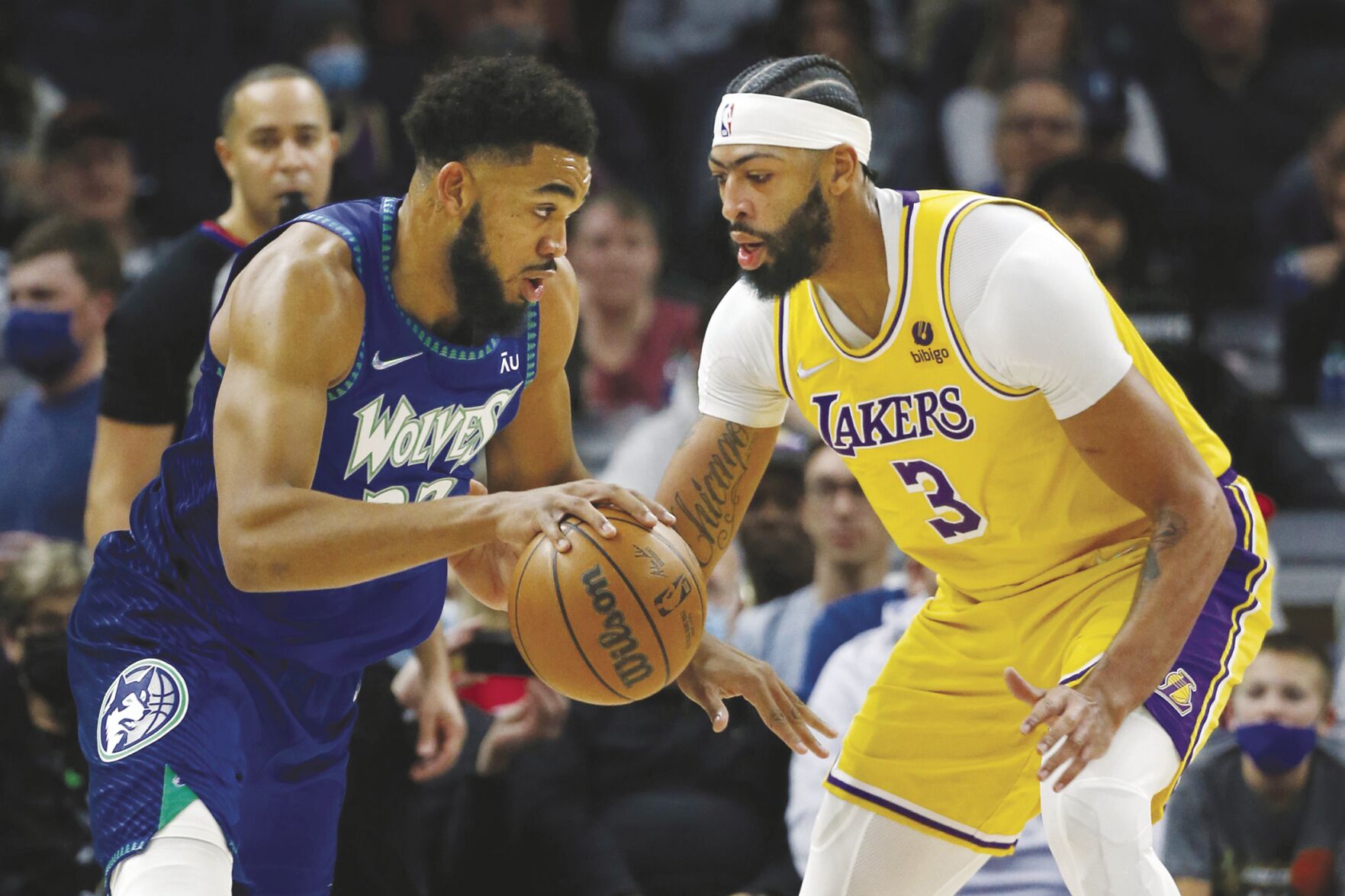Lakers Timberwolves Basketball